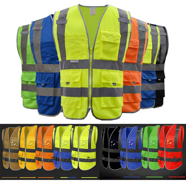 Premium Reflective Safety Vest (M-XXL)